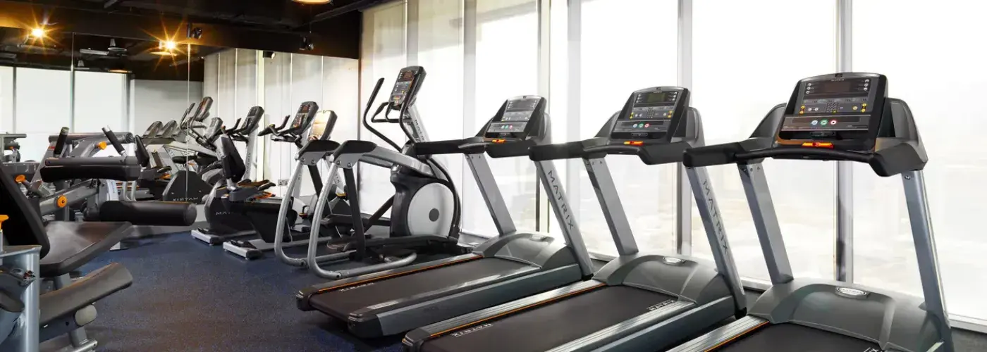 GYM view of Aloft Palm Jumeirah Dubai